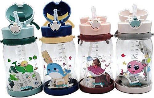 Taros Unıck Color Geyik Figürlü Tritan Matara Mavi