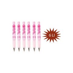 Serve Deep Pastel Tatlı Serisi 0.7 mm Şeker Pembe Versatil Kalem 6lı paketServe Deep Pastel Tatlı Serisi 0.7 mm Şeker Pembe Versatil Kalem 6lı paket