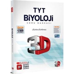 3D Yayınları Tyt Biyoloji Tamamı Video Çözümlü Soru Bankası