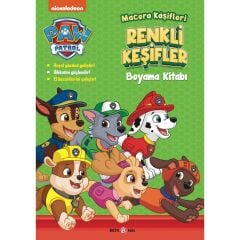 Paw Patrol - Renkli Keşifler Boyama Kitabı