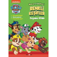 Paw Patrol - Renkli Keşifler Boyama Kitabı