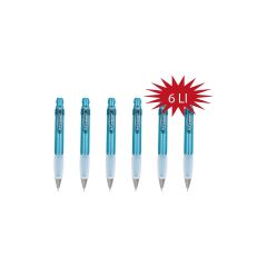 Serve Deep Versatil Kalem Deep 0.5 mm Okyanus Mavi Sv-Deep-05-Om 6 Lı Paket
