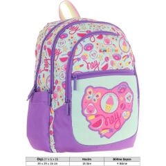 Kaukko Kıds Sırt Çantası (paterned Candy)krn-L5230