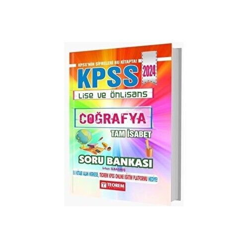 Teorem Yayıncılık Kpss Lise Ön Lisans Tam Isabet Coğrafya Soru Bankası