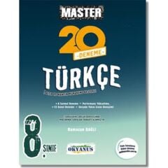 Okyanus Master 8. Sınıf Türkçe 20 Deneme
