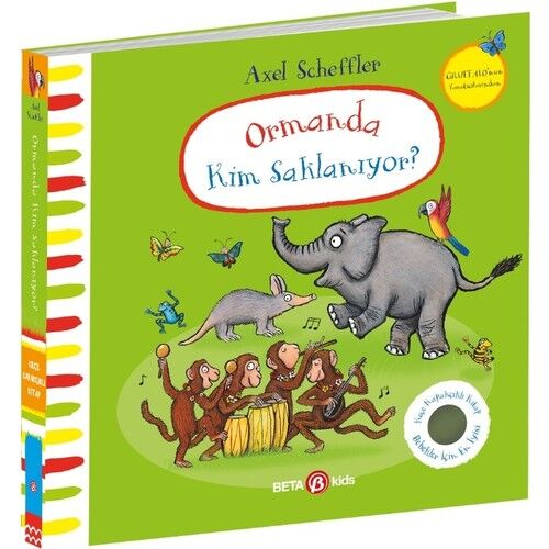 Ormanda Kim Saklanıyor? (keçe Kapaklı Kitap)