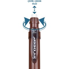 Serve Versatil Kalem Deep 0.7 MM Toprak Kahverengi SV-DEEP-07-KHV