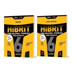 2026 6. Sınıf Ingilizce + Sosyal Bilgiler Hibrit - Konu Seti 2 Kitap