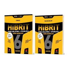2026 6. Sınıf Türkçe + Fen Bilimleri Hibrit - Konu Seti 2 Kitap