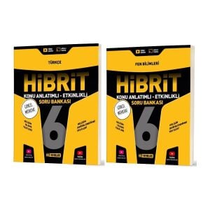 2026 6. Sınıf Türkçe + Fen Bilimleri Hibrit - Konu Seti 2 Kitap