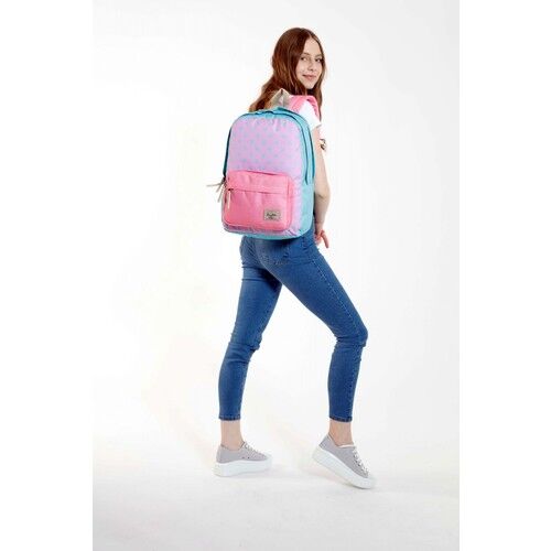 Kaukko Colorful 3 Colors Sırt Çantası (paws)adet