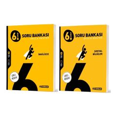 2026 6. Sınıf Ingilizce + Sosyal Bilgiler Soru Bankası Seti 2 Kitap
