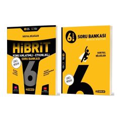 2026 6. Sınıf Sosyal Bilgiler Soru + Hibrit - Konu Seti 2 Kitap