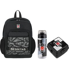 Taraftar Beşiktaş Çanta+ Suluk+ Beslenme Kabı Set4