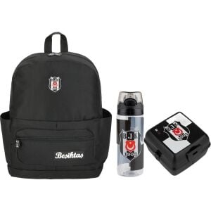 Taraftar Beşiktaş Çanta+ Suluk+ Beslenme Kabı Set9