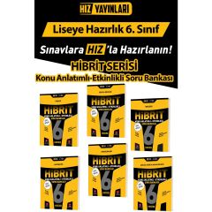 6. Sınıf Hibrit Konu Anlatımlı Etkinlikli Soru Bankası