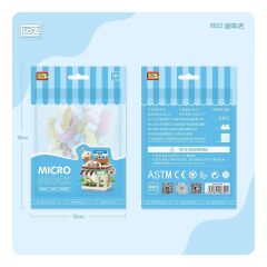 Loz 8602 Mikro Blok Çanta Kahve Dükkanı