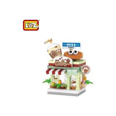 Loz 8602 Mikro Blok Çanta Kahve Dükkanı