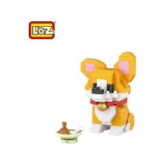 Loz 8605 Mikro Blok Çanta Corgi Köpek