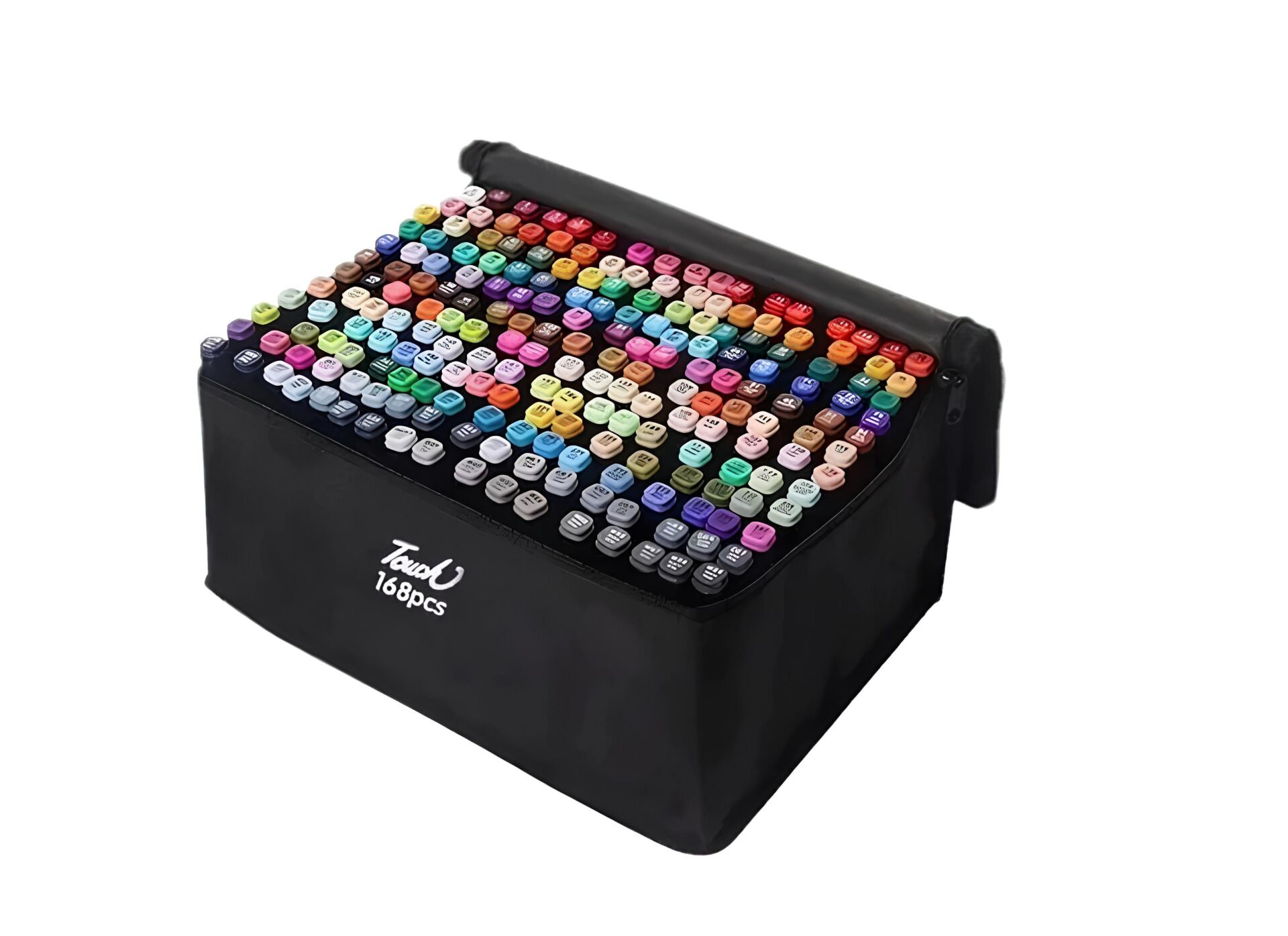 TOUCH ÇİFT UÇLU MARKER KALEM 168 Lİ ÇANTALI