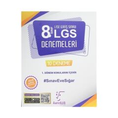 Karekök 8. Sınıf Lgs 10 Deneme 1. Dönem