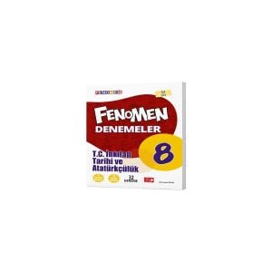 Fenomen Okul Yayınları 8. Sınıf T.C. İnkılap Tarihi ve Atatürkçülük Fenomen Denemeler