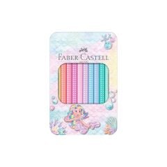 Faber-Castell Jumbo Sparkle Boya K, Pastel, 10'lu