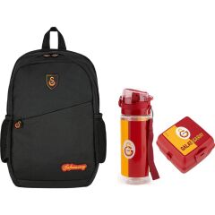 Taraftar Galatasaray Çanta+ Suluk+ Beslenme Kabı Set8