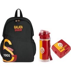 Taraftar Galatasaray Çanta+ Suluk+ Beslenme Kabı Set9