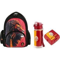 Taraftar Galatasaray Çanta+ Suluk+ Beslenme Kabı Set 10
