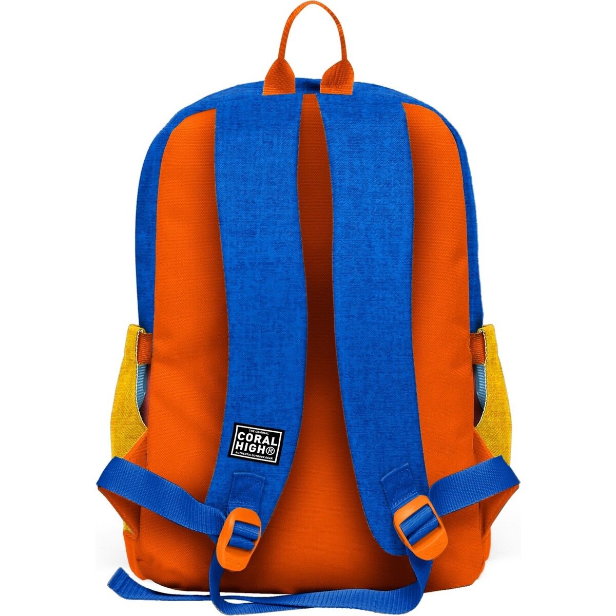 Coral High Kids Gri Turuncu Renkli Okul Sırt Çantası 33221