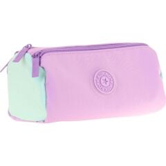 Kaukko Quıck 3 Bölmeli Kalem Çantası (lılac)