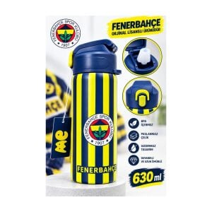 Fenerbahçe 630 Ml Çelik Matara