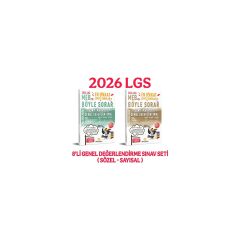 Sinan Kuzucu Yayınları 2026 Lgs Son Tekrar 8'li Genel Değerlendirme Sınavı Seti (Sayısal - Sözel)