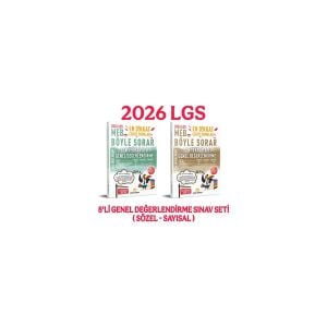 Sinan Kuzucu Yayınları 2026 Lgs Son Tekrar 8'li Genel Değerlendirme Sınavı Seti (Sayısal - Sözel)