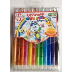 Südor Mum Boya Çevirmeli 12li