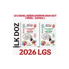 8. Sınıf 2026 Ilk Doz 12'li Genel Değerlendirme Sınav Seti