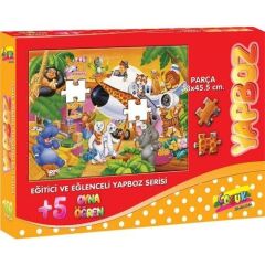 K.Color 35*50 150 Parça Kutulu Yapboz Karışık