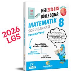 8. Sınıf 2026 Lgs Meb Böyle Sorar MATEMATİK Soru Bankası Video Çözümlü Sinan Kuzucu Yayınları