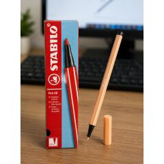 Keçe Uçlu Boya Kalemi 1 mm Pastel Turuncu 68/25 10 Lu Paket