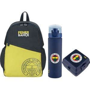 Tarafta Fenerbahçe Çanta + Suluk + Beslenme Kutusu Set 14