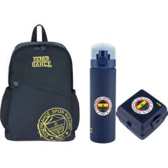 Tarafta Fenerbahçe Çanta + Suluk + Beslenme Kutusu Set 15