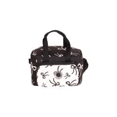 Kaukko Bow Beslenme Çantası Black-White K1886