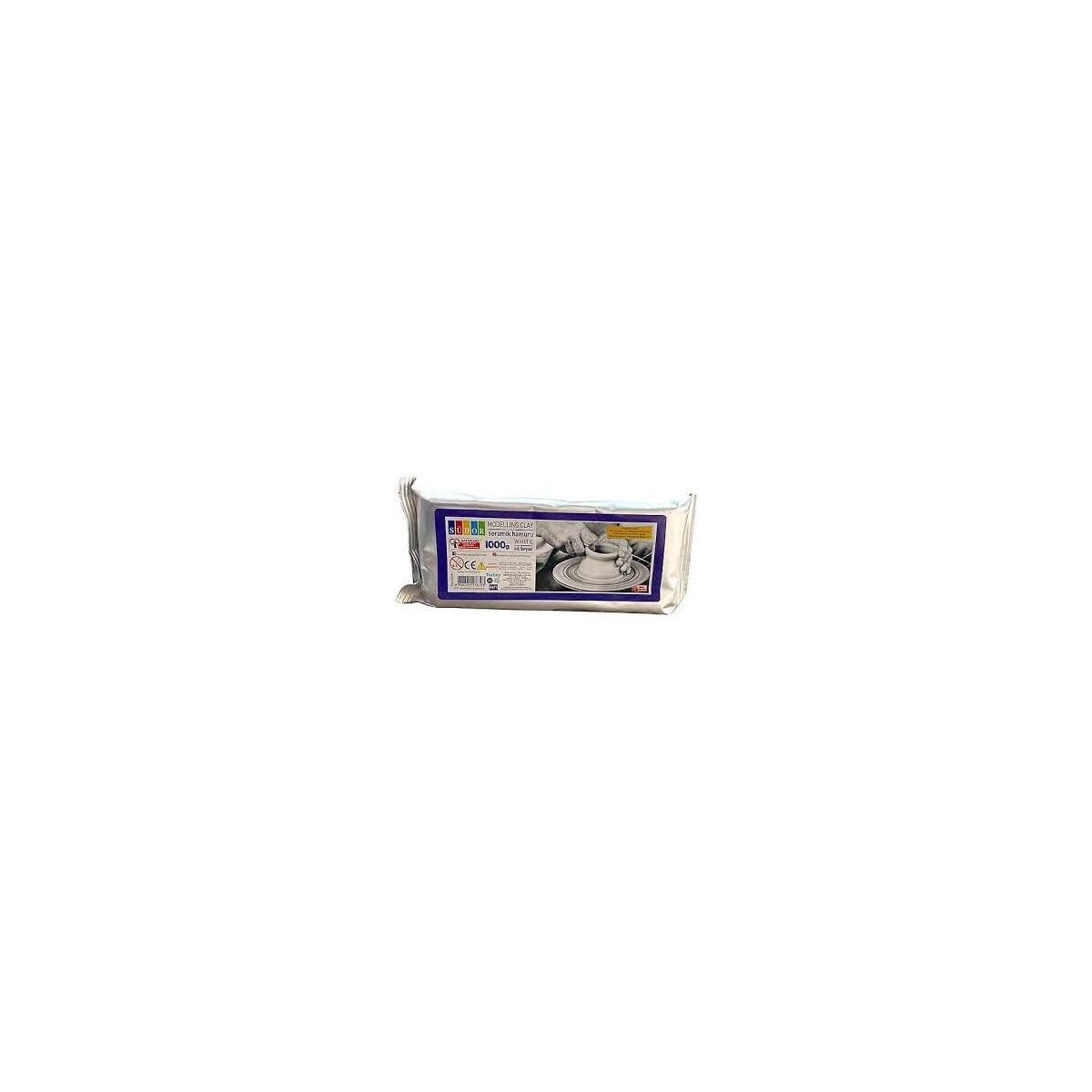 SÜDOR KİL263 SERAMİK KİL HAMURU BEYAZ 1000 GR.