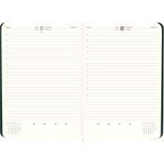 Keskin Color Günlük Termo Deri Ajanda-Siyah 16x24 2025