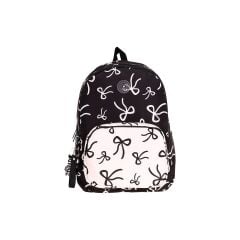 Kaukko Bow Sırt Çantası Black-White K1885