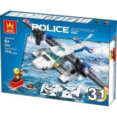 Lisanslı Wangesahil Güvenlik Uçağı 174 Parça Lego