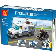 Lisanslı Wange214 Parça Mahkum Taşıma Aracı