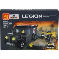 Lisanslı Wange Lego Savaş İlk Yardım Ekibi 160 Prç