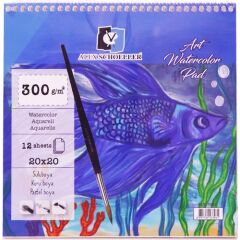 Alex Art Spr. Suluboya Defteri 20x20 300 Gr